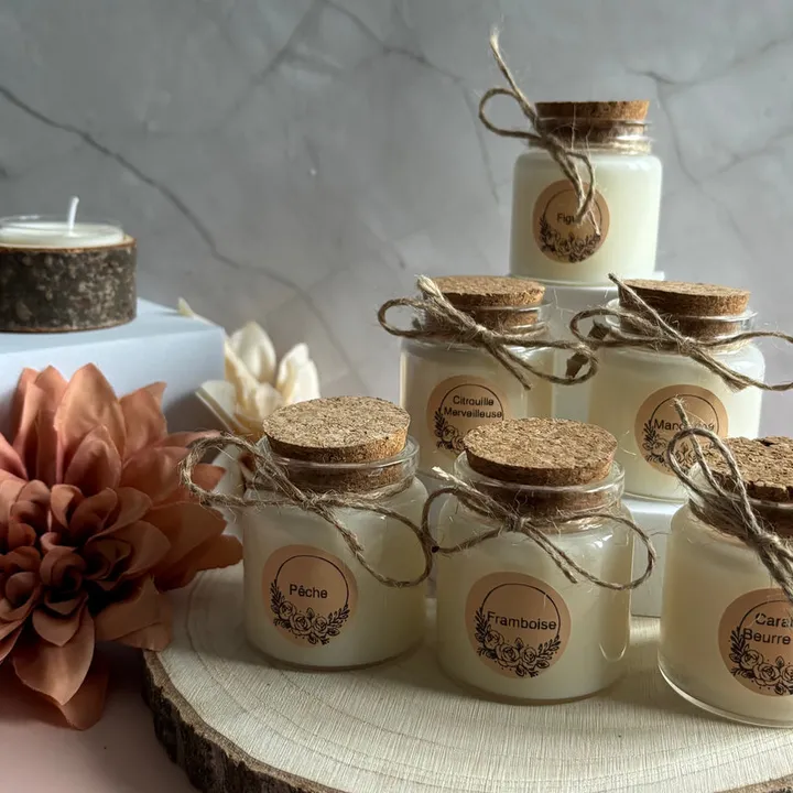 Mini-bougies de l'atelier