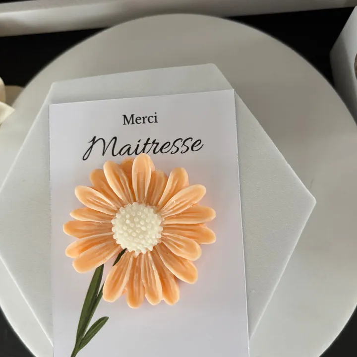 Fondant personnalisé « Merci maîtresse »